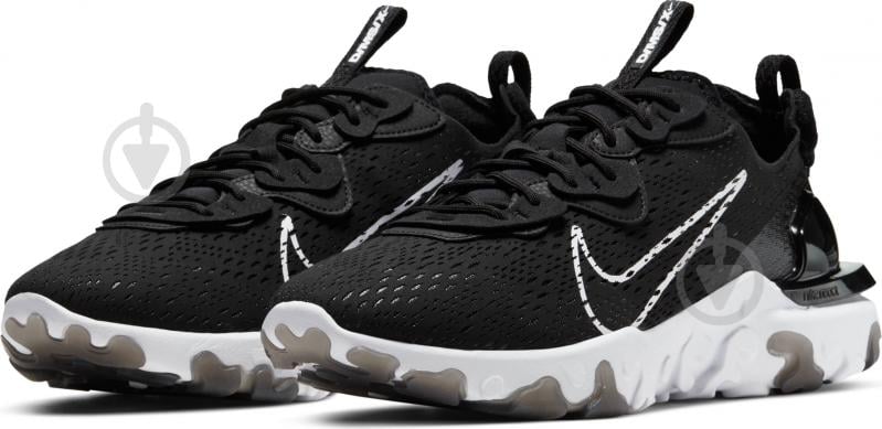 Кроссовки Nike REACT VISION CD4373-006 р.43 черно-белые - фото 4 Кроссовки Nike REACT VISION CD4373-006 р.43 черно-белые - фото 4