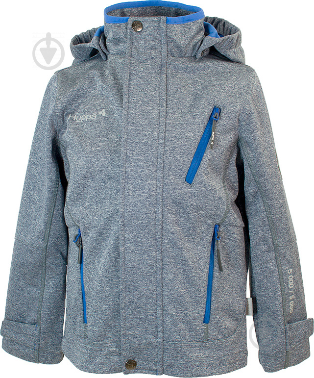 Куртка дитяча для хлопчика HUPPA softshell Jamie р.74 сірий 18010000-00186-116 - фото 1