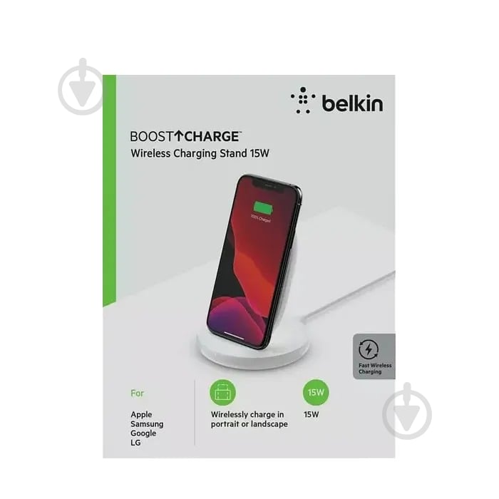 Бездротовий зарядний пристрій Belkin Boost Up - фото 4