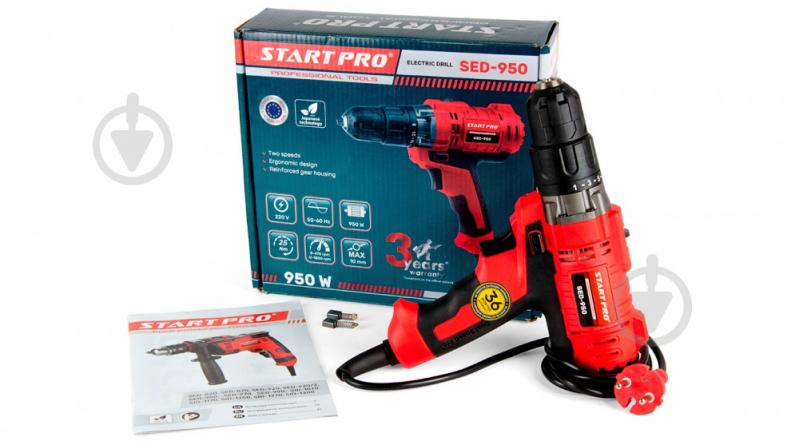 Шуруповерт сетевой START PRO электрическая SED-950 - фото 10 Шуруповерт сетевой START PRO электрическая SED-950 - фото 10