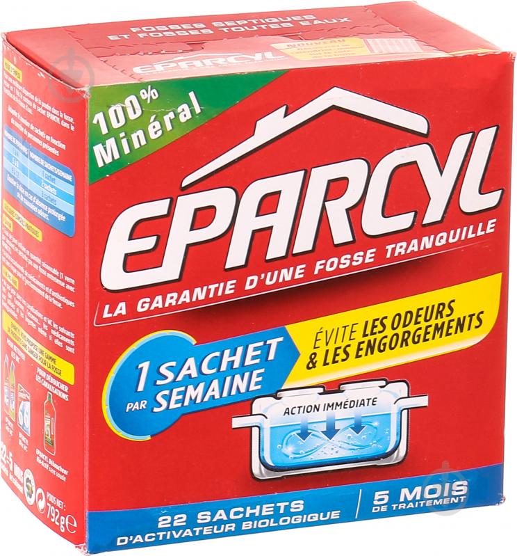 EPARCYL Activateur Biologique pour Fosse Septique 24 Sachets - 5½