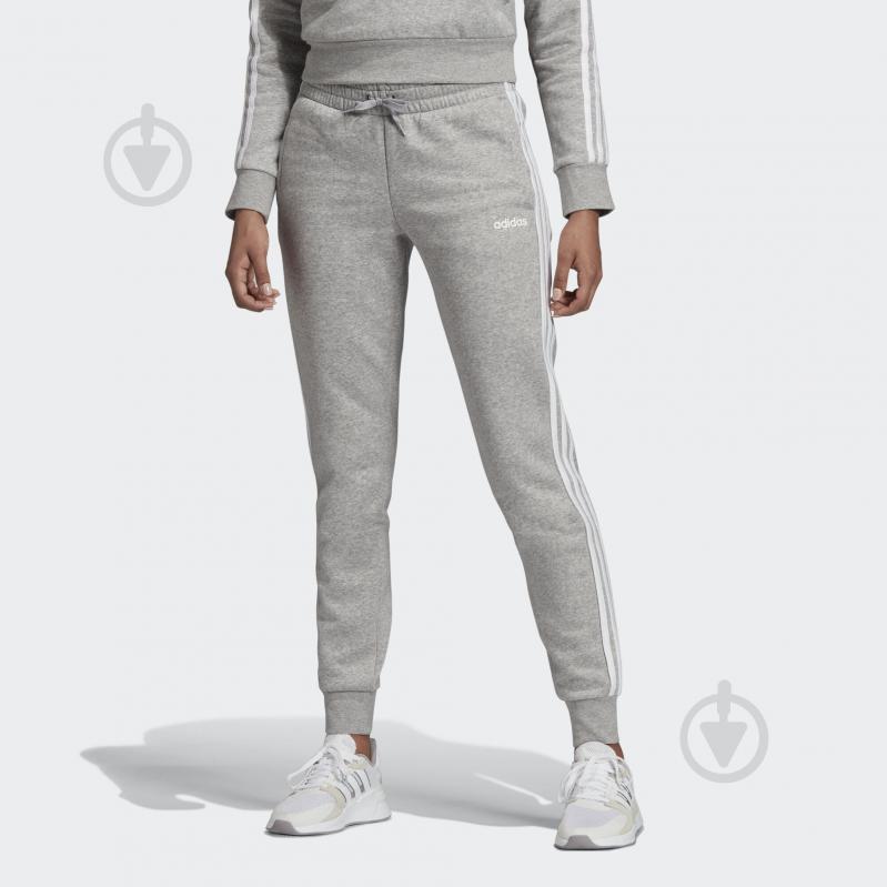 Брюки Adidas W E 3S PANT FL EI0710 р. S серый - фото 3