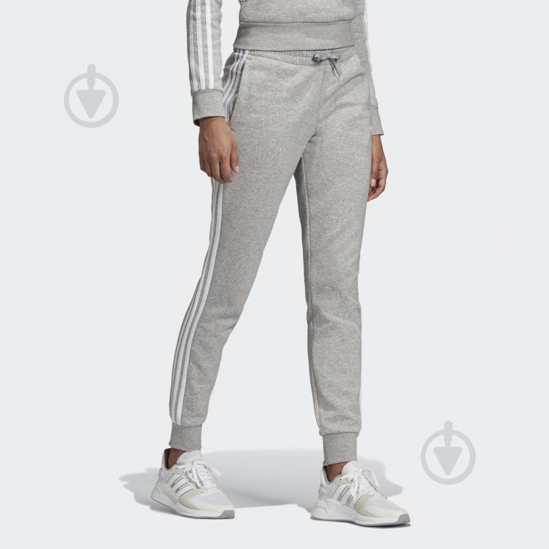 Брюки Adidas W E 3S PANT FL EI0710 р. S серый - фото 4