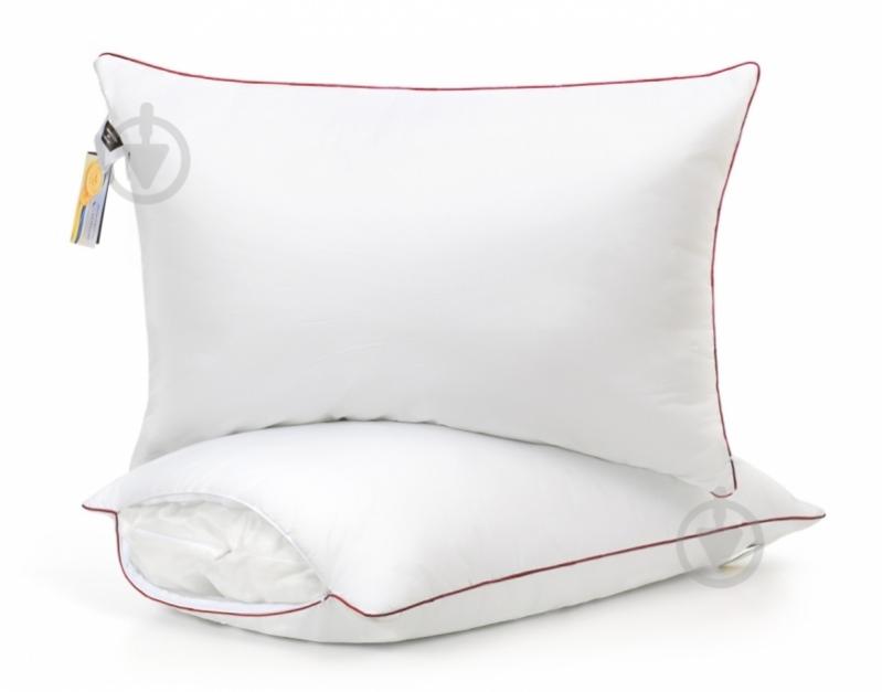 Подушка №473 DeLuxe Hand Made Eco-Soft средняя MirSon 45x45 см белый - фото 1 Подушка №473 DeLuxe Hand Made Eco-Soft средняя MirSon 45x45 см белый - фото 1