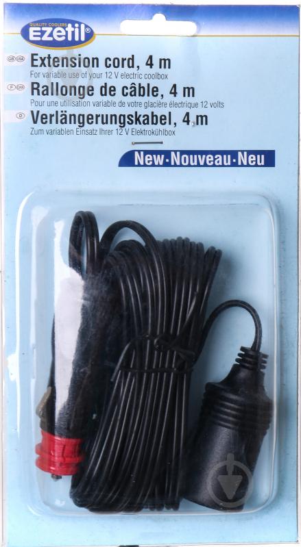 Удлинитель EZetil Extension Corde 12V черный 4 м 879710 - фото 3