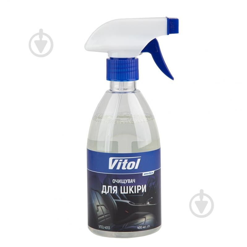 Очиститель кожи Vitol VTCL-4013 400 мл жидкость - фото 1 Очиститель кожи Vitol VTCL-4013 400 мл жидкость - фото 1