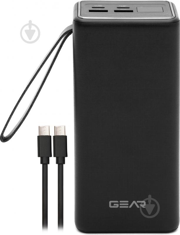 Повербанк Gear SP04 40000 mAh black (SP04) 2C+2A - фото 1