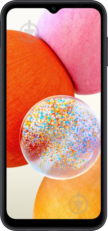 Смартфон Samsung Galaxy A14 4/128GB black (SM-A145FZKVSEK) - фото 2