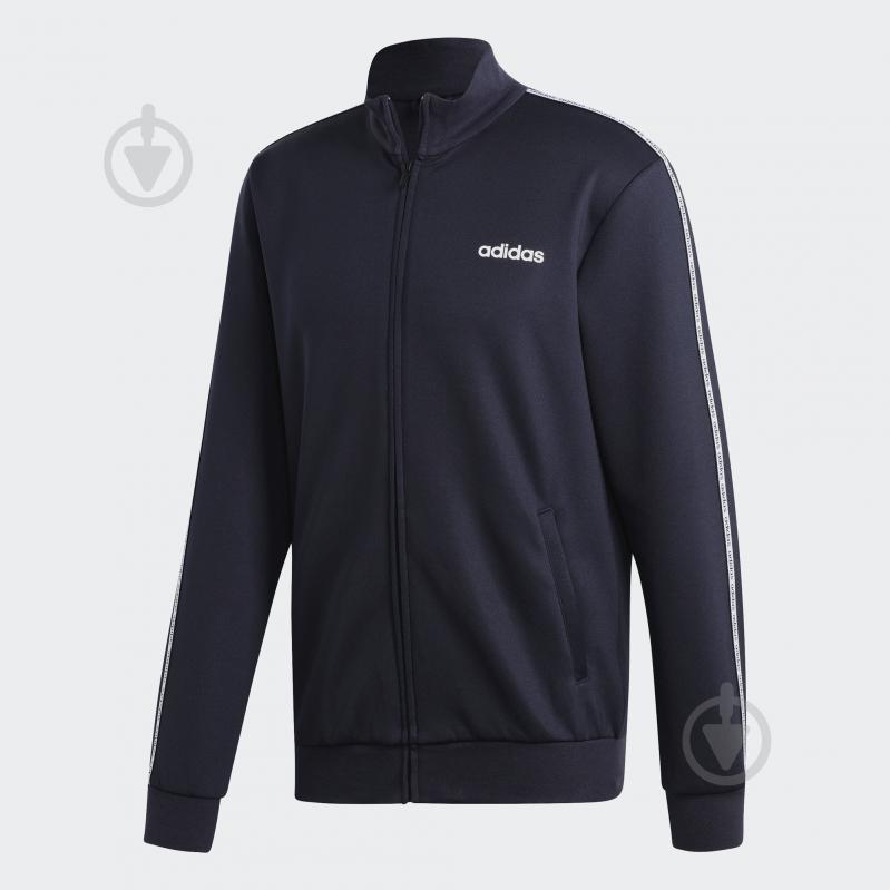 Джемпер Adidas M C90 TT EJ9672 р. L темно-синий - фото 1