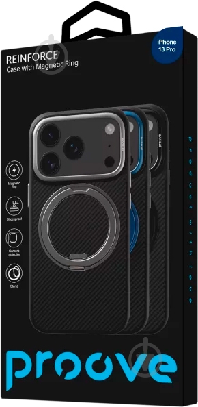 Чохол Proove для Apple iPhone 13 Pro blue (PCREIP13P012) - фото 4