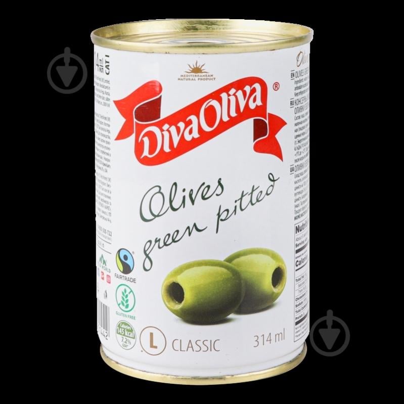 Оливки Diva Oliva 300 г без косточки L - фото 6