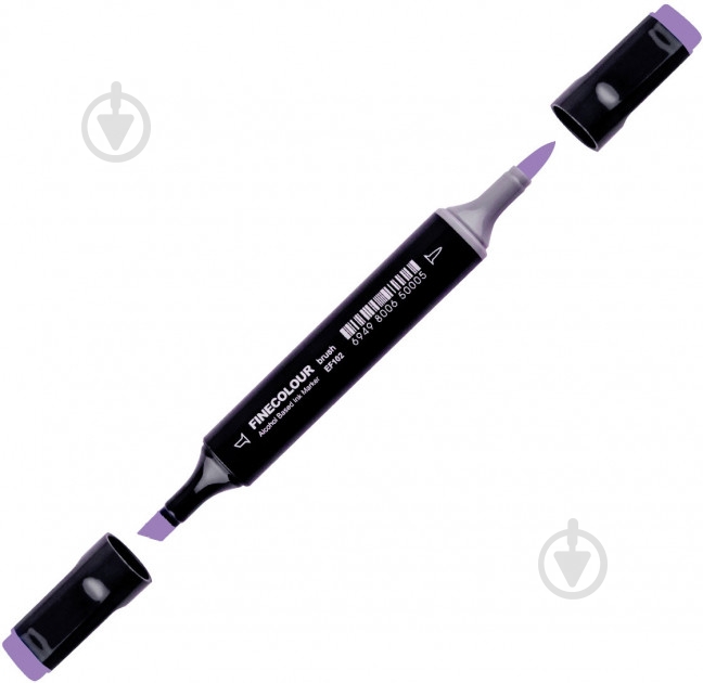 Маркер спиртовий FINECOLOUR EF102-195 насичено-фіолетовий - фото 1 Маркер спиртовий FINECOLOUR EF102-195 насичено-фіолетовий - фото 1
