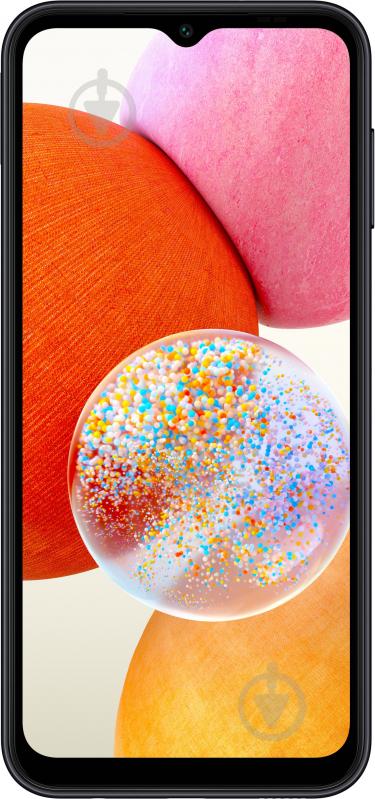 Смартфон Samsung Galaxy A14 4/64GB black (SM-A145FZKUSEK) - фото 2