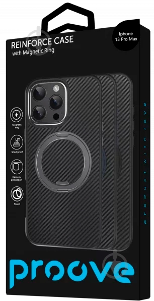 Чехол Proove для Apple iPhone 13 Pro Max black (PCREIP13PM02) - фото 4