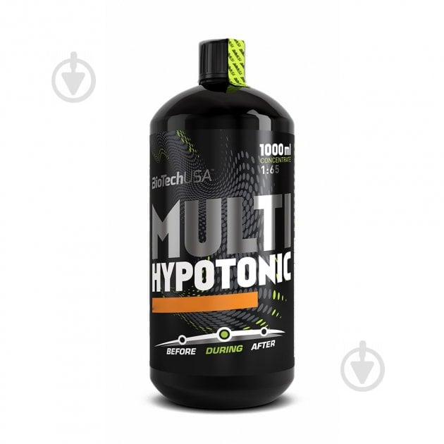 Напиток изотонический BioTechUSA Multi Hypotonic Drink concentrate (1:65) ягоды 1000 мл - фото 1