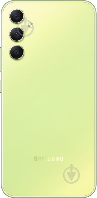 Смартфон Samsung Galaxy A34 8/256GB light green (SM-A346ELGESEK) - фото 7