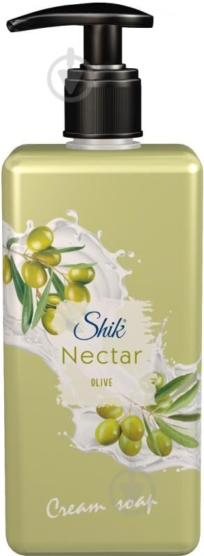 Крем-мило Shik Nectar Оливкове 450 мл 450 г 1 шт./уп. - фото 1