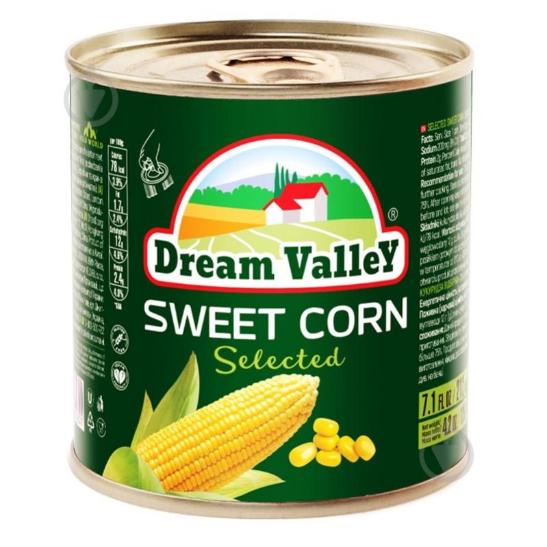 Кукуруза сладкая dream valley отборная 212 мл(120 г). - фото 1