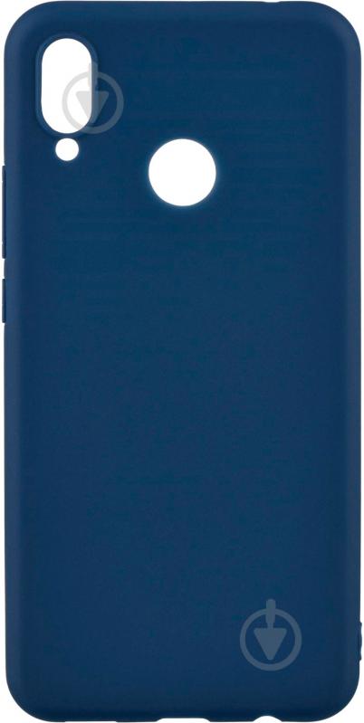 Чохол 2E Soft touch navy (2E-H-PSP-18-NKST-NV) для Huawei P Smart+ - фото 1