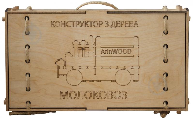 Конструктор ArinWOOD Молоковоз 01-106 - фото 4