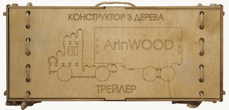 Конструктор ArinWOOD Трейлер 01-110 - фото 4