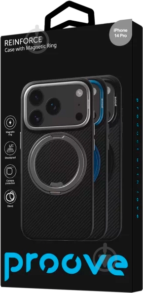 Чехол Proove для Apple iPhone 14 Pro gray (PCREIP14P005) - фото 5