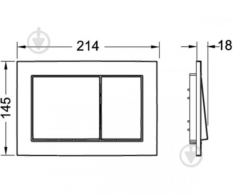 Система инсталляции TECE base 9400000 + TECE base 9240700 белая - фото 4
