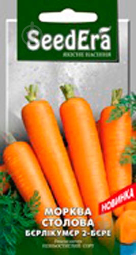 Семена SeedEra морковь Берликумер 2-Бере 2 г (4823073711880) - фото 1