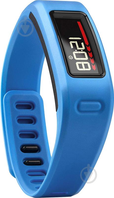 Смарт-часы Garmin Vivofit Bundle HRM blue - фото 4