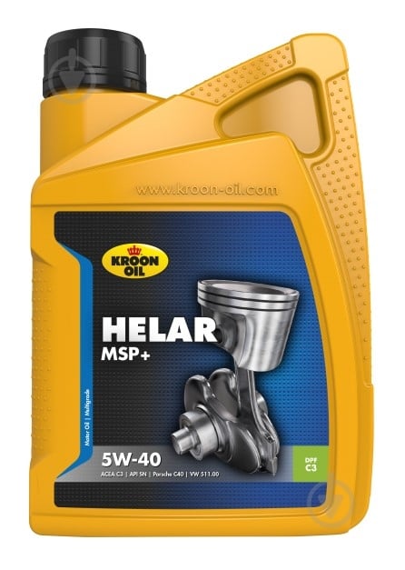 Моторне мастило KROON OIL Helar MSP+ 5W-40 1 л (KL36844) - фото 1