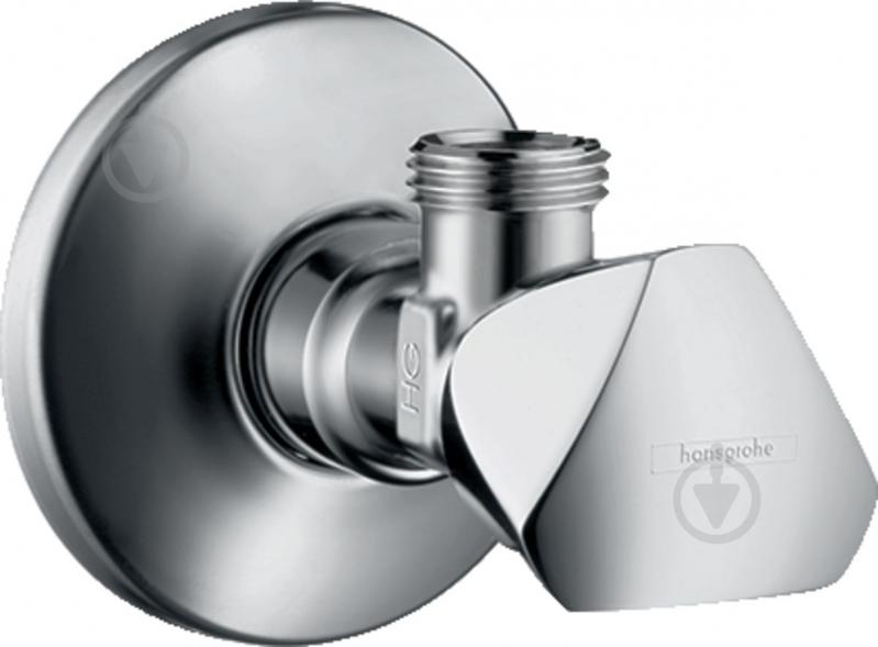 Кутовий вентиль Hansgrohe Е 1/2 13902000 хром - фото 1 Кутовий вентиль Hansgrohe Е 1/2 13902000 хром - фото 1