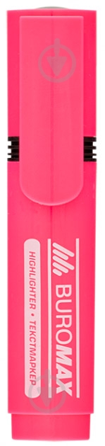 Маркер текстовый Buromax BM.8901-10 розовый - фото 1