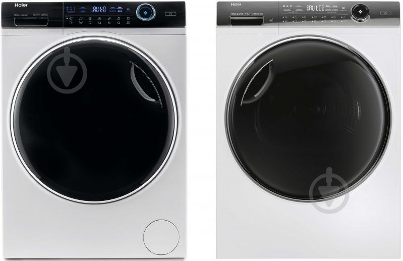 Пральна машина Haier HW90-B14979 + Сушильна машина Haier HD90-A3Q979U1-S - фото 1