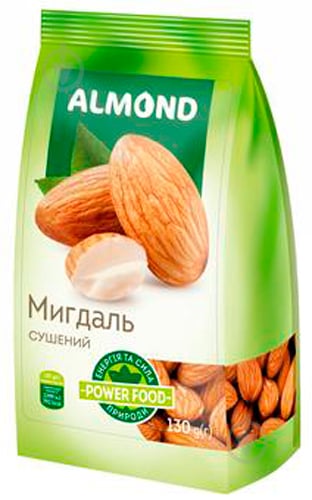 Мигдаль Almond сушений 130 г - фото 1