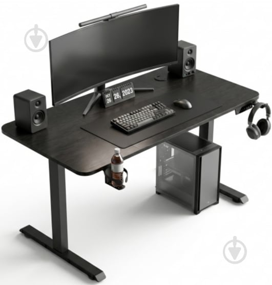 Стіл ігровий GT Racer TY-1451 Black - фото 1 Стіл ігровий GT Racer TY-1451 Black - фото 1