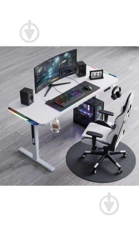 Стол игровой GT Racer TY-1456 White - фото 6 Стол игровой GT Racer TY-1456 White - фото 6