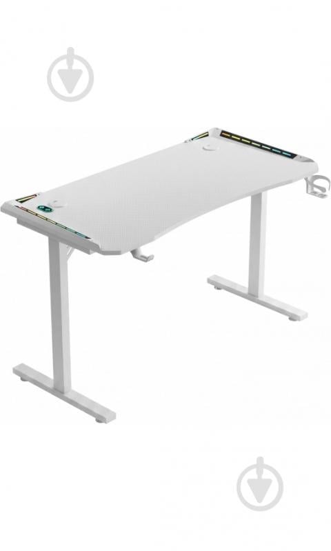 Стол игровой GT Racer T-1452 White - фото 3