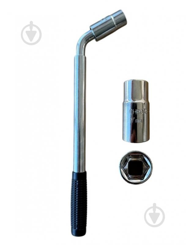 Ключ колісний телескопічний 17-19 мм Poputchik - фото 6 Ключ колісний телескопічний 17-19 мм Poputchik - фото 6