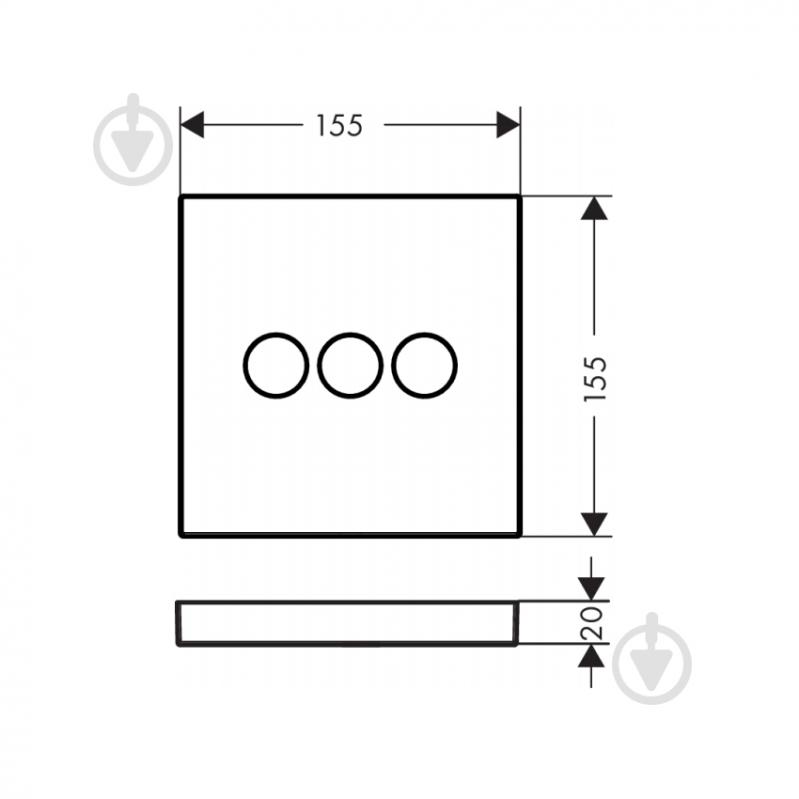 Переключатель Hansgrohe Shower Select 15764000 - фото 2
