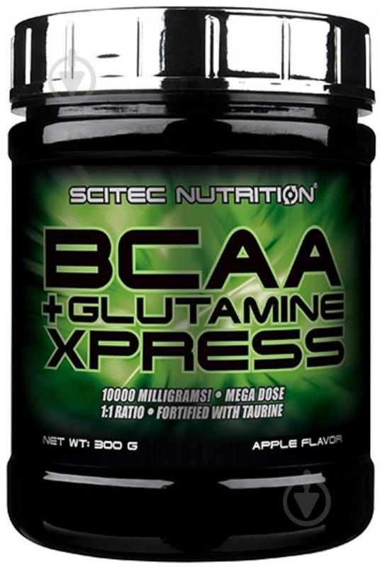 Амінокислоти Scitec Nutrition BCAA + Glutamine Xpress цитрусовий 300 г - фото 1