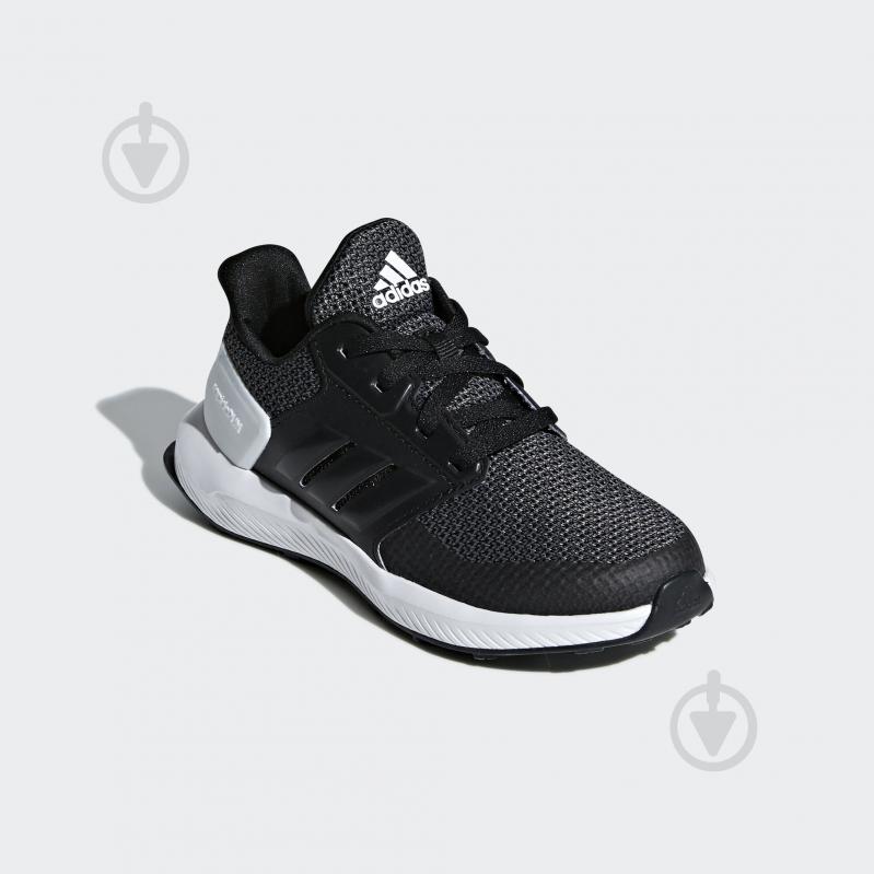 Кросівки Adidas RapidaRun K F35888 р.31 чорні - фото 4