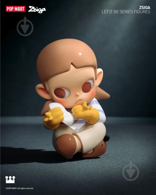 Ігрова фігурка-сюрприз POP MART Zsiga (серія Let It Be) ZLIB-01 - фото 12 Ігрова фігурка-сюрприз POP MART Zsiga (серія Let It Be) ZLIB-01 - фото 12
