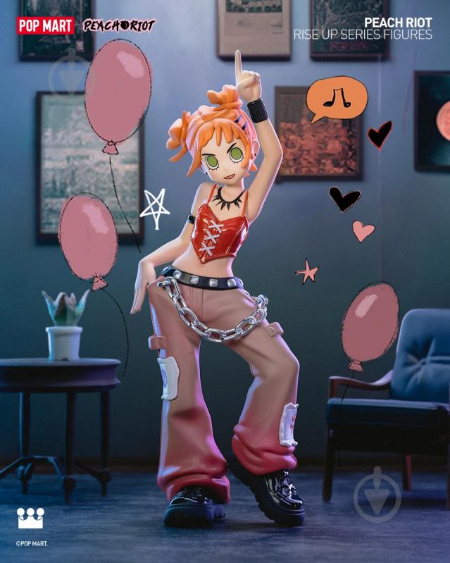Ігрова фігурка-сюрприз POP MART Peach Riot (серія Rise Up) PRRU-01 - фото 11 Ігрова фігурка-сюрприз POP MART Peach Riot (серія Rise Up) PRRU-01 - фото 11