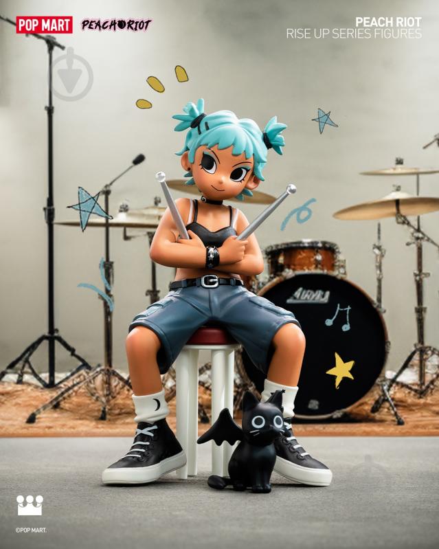 Ігрова фігурка-сюрприз POP MART Peach Riot (серія Rise Up) PRRU-01 - фото 4 Ігрова фігурка-сюрприз POP MART Peach Riot (серія Rise Up) PRRU-01 - фото 4