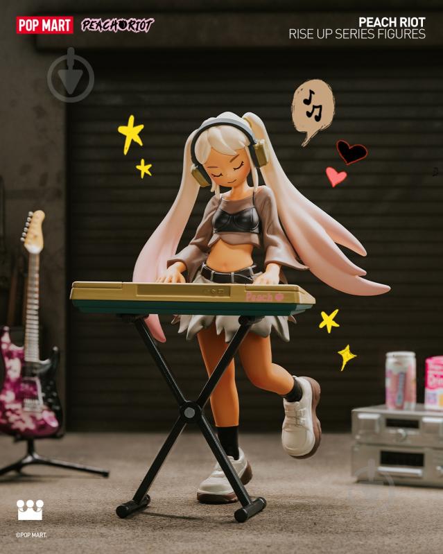 Ігрова фігурка-сюрприз POP MART Peach Riot (серія Rise Up) PRRU-01 - фото 16 Ігрова фігурка-сюрприз POP MART Peach Riot (серія Rise Up) PRRU-01 - фото 16