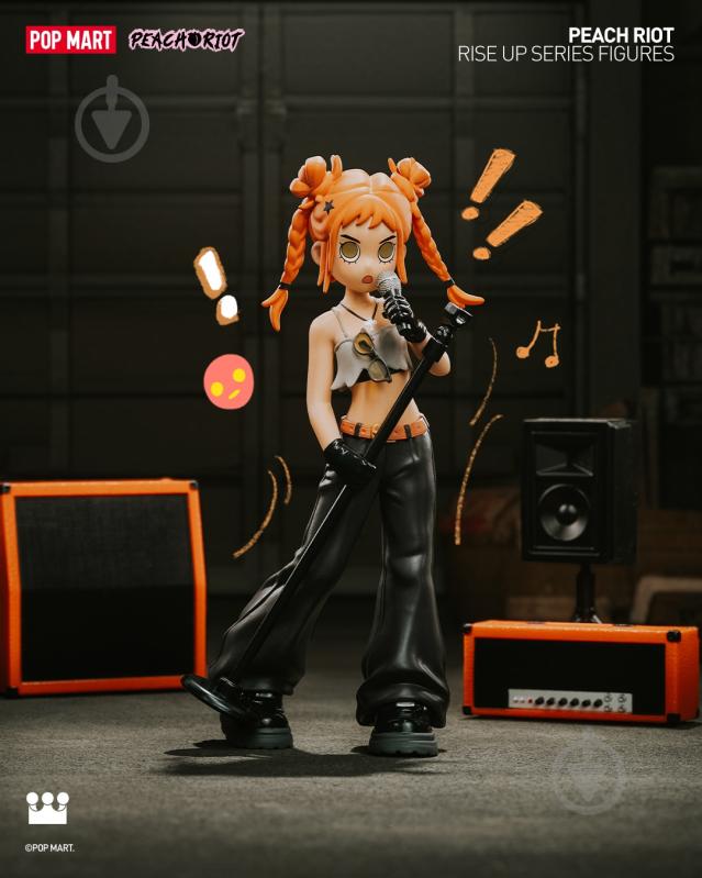 Ігрова фігурка-сюрприз POP MART Peach Riot (серія Rise Up) PRRU-01 - фото 14 Ігрова фігурка-сюрприз POP MART Peach Riot (серія Rise Up) PRRU-01 - фото 14