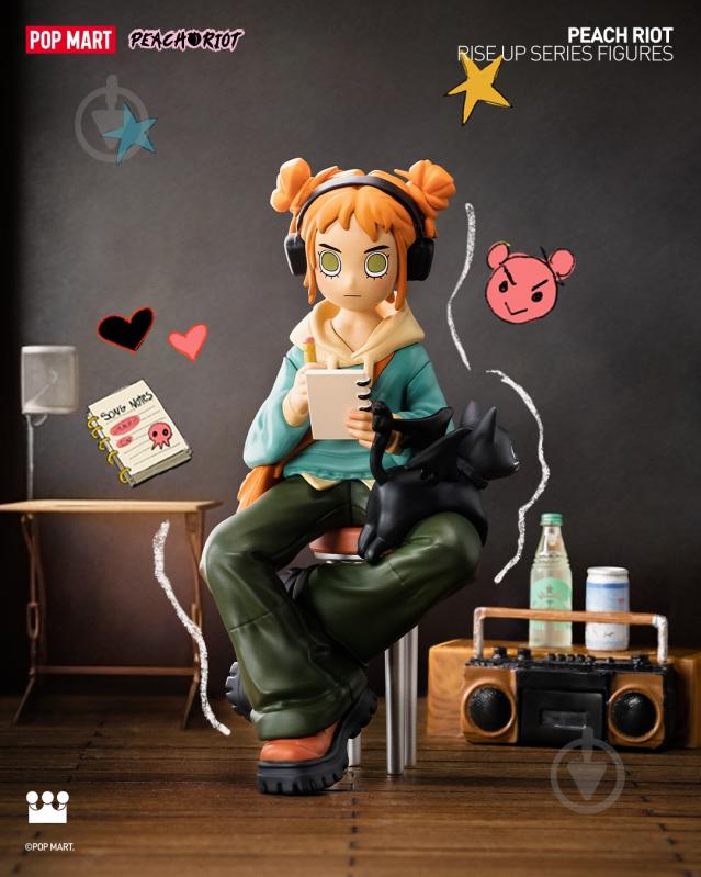 Ігрова фігурка-сюрприз POP MART Peach Riot (серія Rise Up) PRRU-01 - фото 13 Ігрова фігурка-сюрприз POP MART Peach Riot (серія Rise Up) PRRU-01 - фото 13