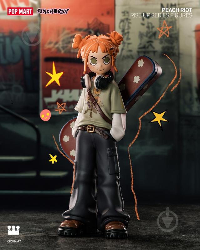 Ігрова фігурка-сюрприз POP MART Peach Riot (серія Rise Up) PRRU-01 - фото 17 Ігрова фігурка-сюрприз POP MART Peach Riot (серія Rise Up) PRRU-01 - фото 17