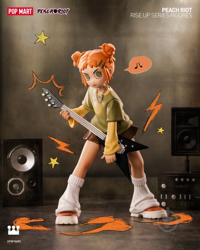 Ігрова фігурка-сюрприз POP MART Peach Riot (серія Rise Up) PRRU-01 - фото 6 Ігрова фігурка-сюрприз POP MART Peach Riot (серія Rise Up) PRRU-01 - фото 6