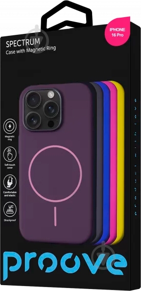 Чехол Proove для Apple iPhone 16 Pro pink fruit (PCSPIP16P042) - фото 3
